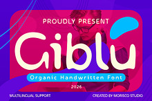Giblu Organic Handwritten