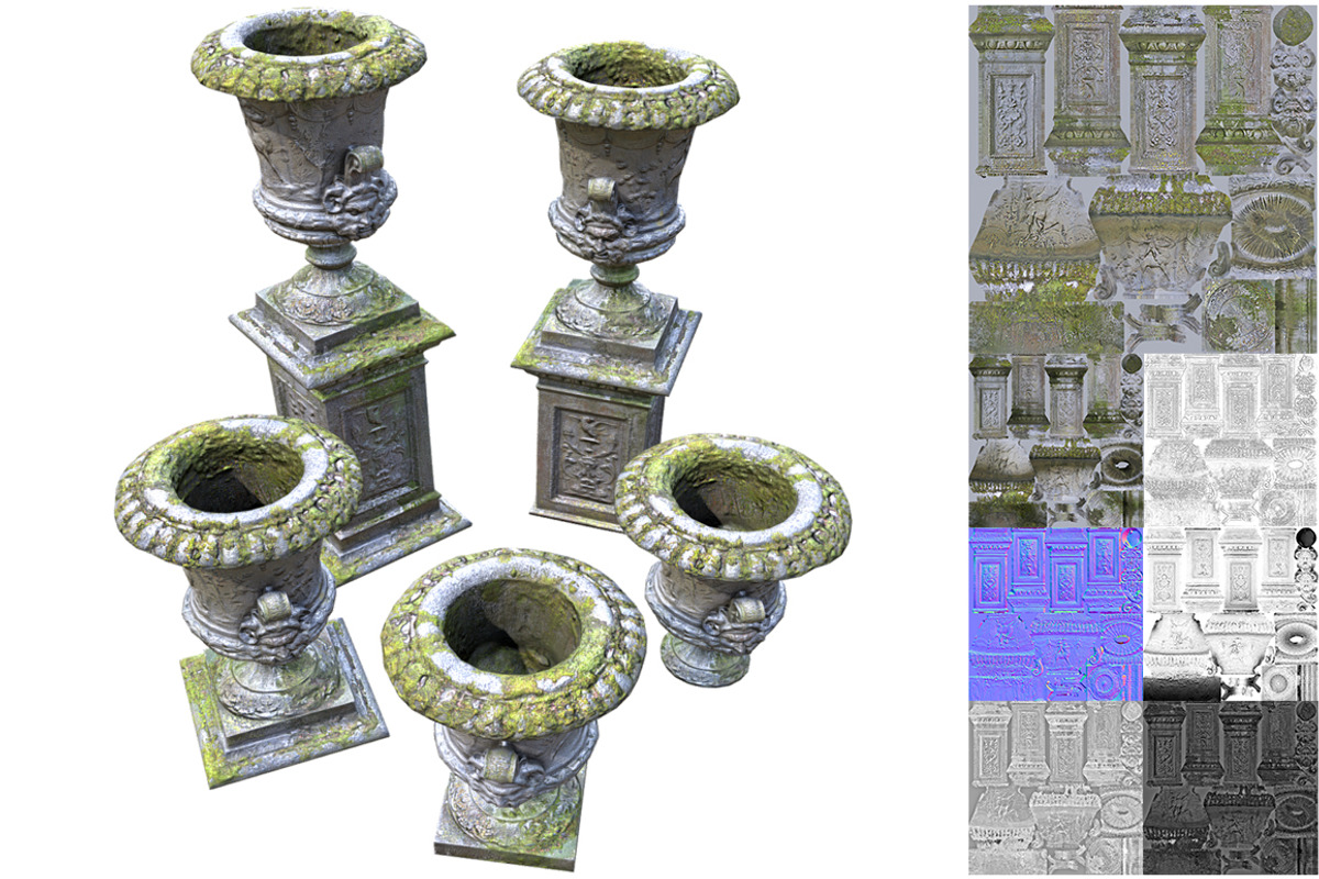 Vase from park, an Environmental 3D Model by Beatheart Creative Studio (Photo 4 of 14)