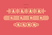 TIES | Display Tribal Banner Font, a Sans Serif Font by deFharo (Thumbnail 7 of 7)