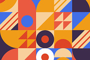 Abstract vector geometric background, a Pattern Graphic by Getalo Viktoriia (Thumbnail 7 of 13)