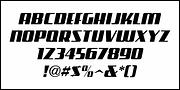 Newsreel Headline JNL, a Font by Jeff Levine Fonts (Thumbnail 5 of 5)