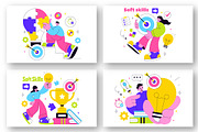 10 Soft Skills Illustration, a Person Illustration by denayunebgt (Thumbnail 2 of 4)