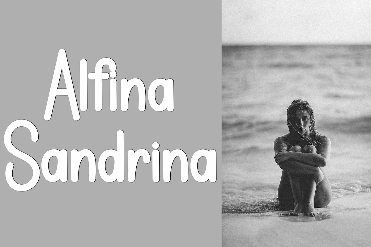 Creative Market, a Sans Serif Font by FreshTypeINK (Photo 3 of 8)