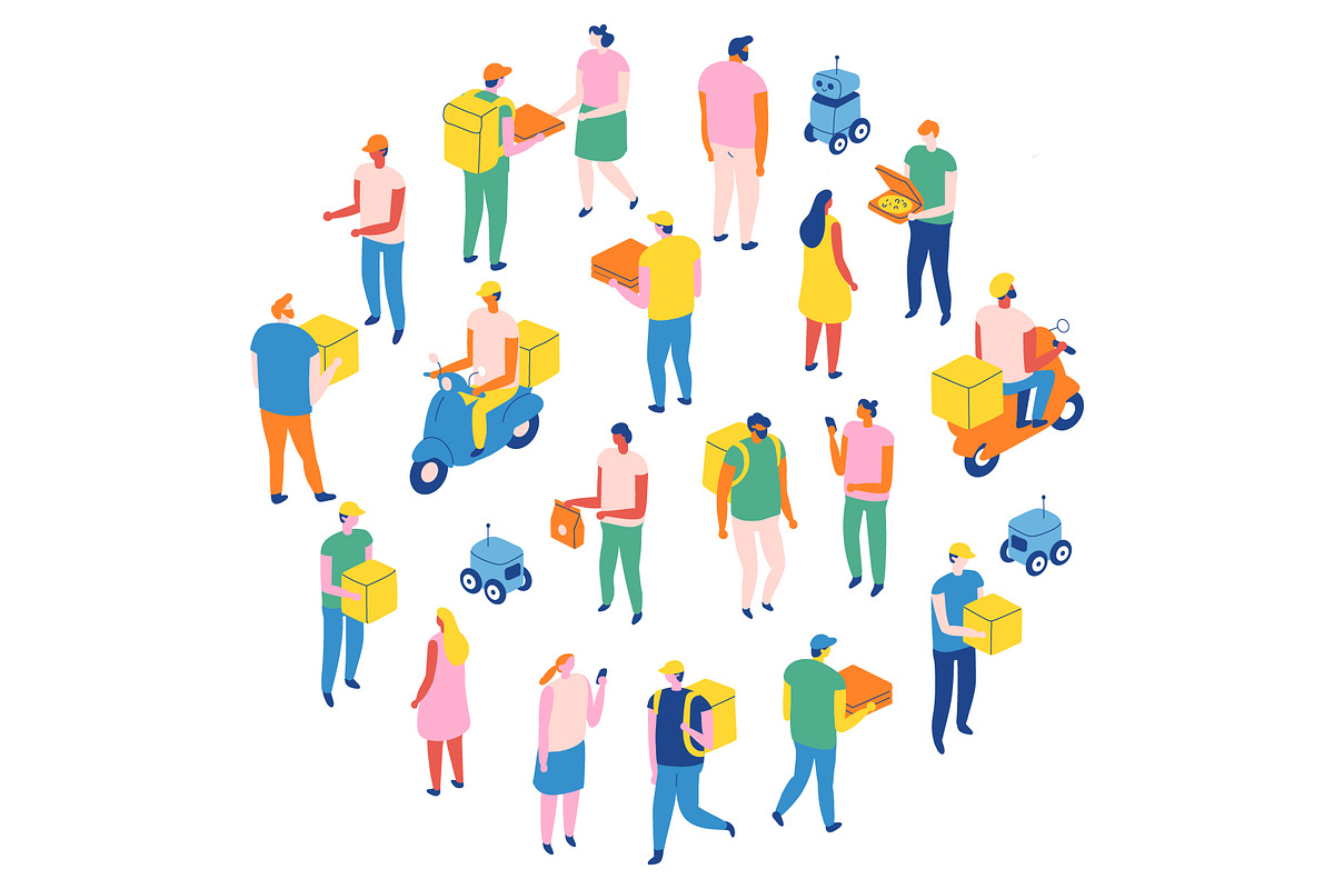 Flat vector people lifestyle bundle, a Person Illustration by Vector_Art (Photo 17 of 27)
