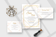 Golden Marble Wedding Suite, an Invitation Template by Design with Qurat (Thumbnail 2 of 4)