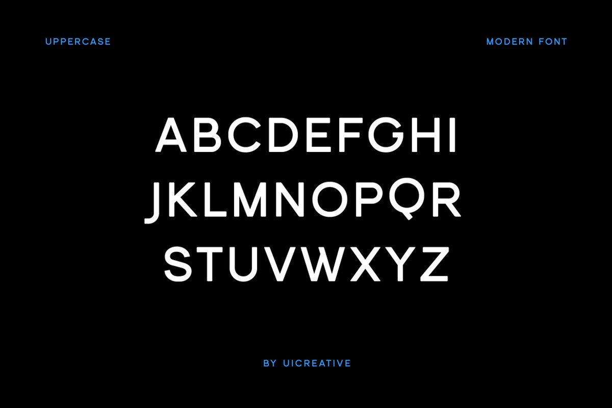 DREPHONIC Modern Sans Serif Font, a Sans Serif Font by UICreative (Photo 6 of 13)