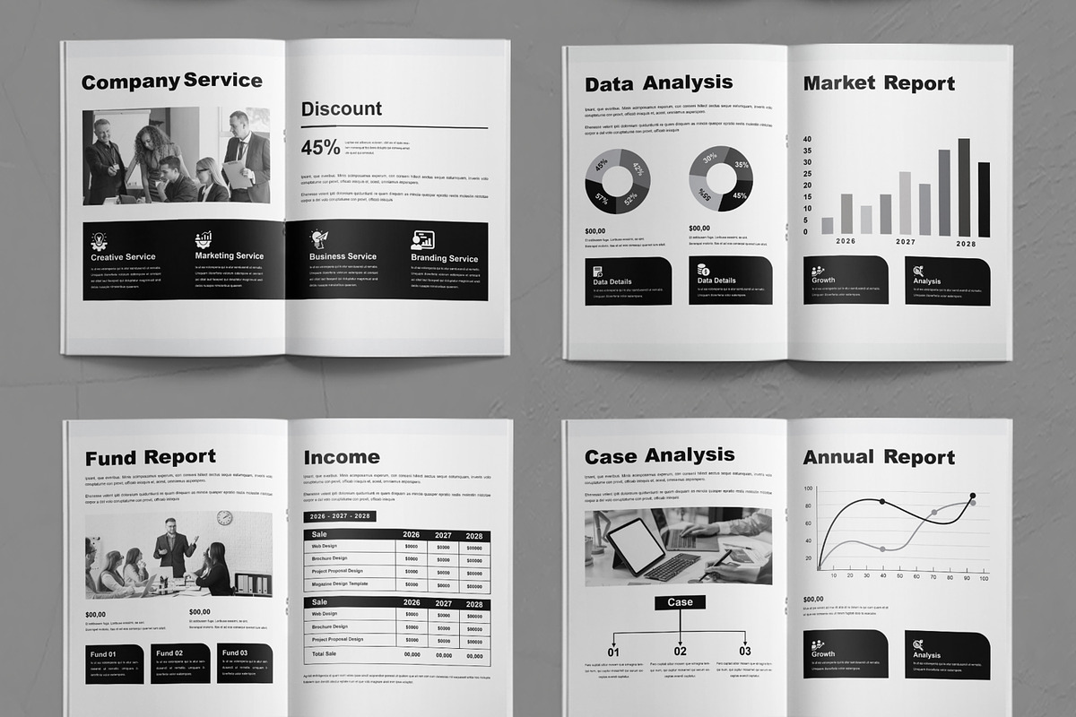 White Paper Template, a Brochure Template by ContestDesign (Photo 3 of 3)