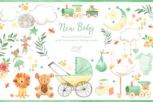 Baby Nursery Graphics Set