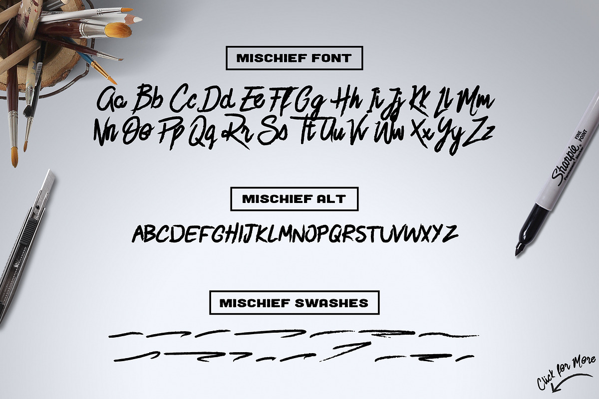 Mischief Font Duo preview 5