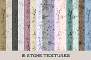 75 Stone & Wood Textures, a Texture Graphic by By Kerri Ann (Thumbnail 2 of 6)