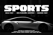 Xovast - Bold Sports Car Font, a Sans Serif Font by Iqsiart Studio (Thumbnail 3 of 14)