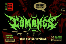 Comangs Typeface