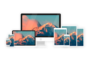Minimal Apple Mockups Bundle
