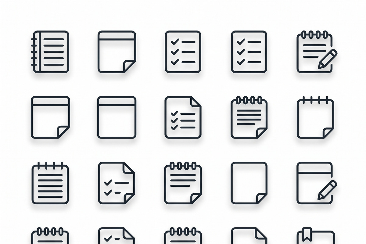 Bundle Online Learning Outline Icons, an Outline Icon by adenpinkstore (Photo 22 of 23)