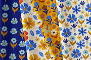 Wildflower Meadow patterns & clipart, a Pattern Graphic by EltaMaxArt (Thumbnail 5 of 8)