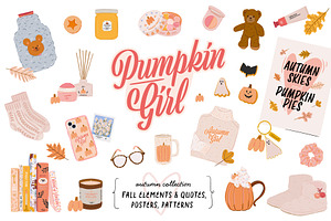 Autumn Girl: Cozy Fall Pumpkin Vibes