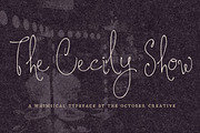 The Cecily Show Signature Font, a Script Font by The October Creative (Thumbnail 1 of 8)
