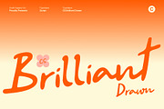 CS Brilliant Drawn, a Handwritten Font by Craft Supply Co. (Thumbnail 1 of 8)