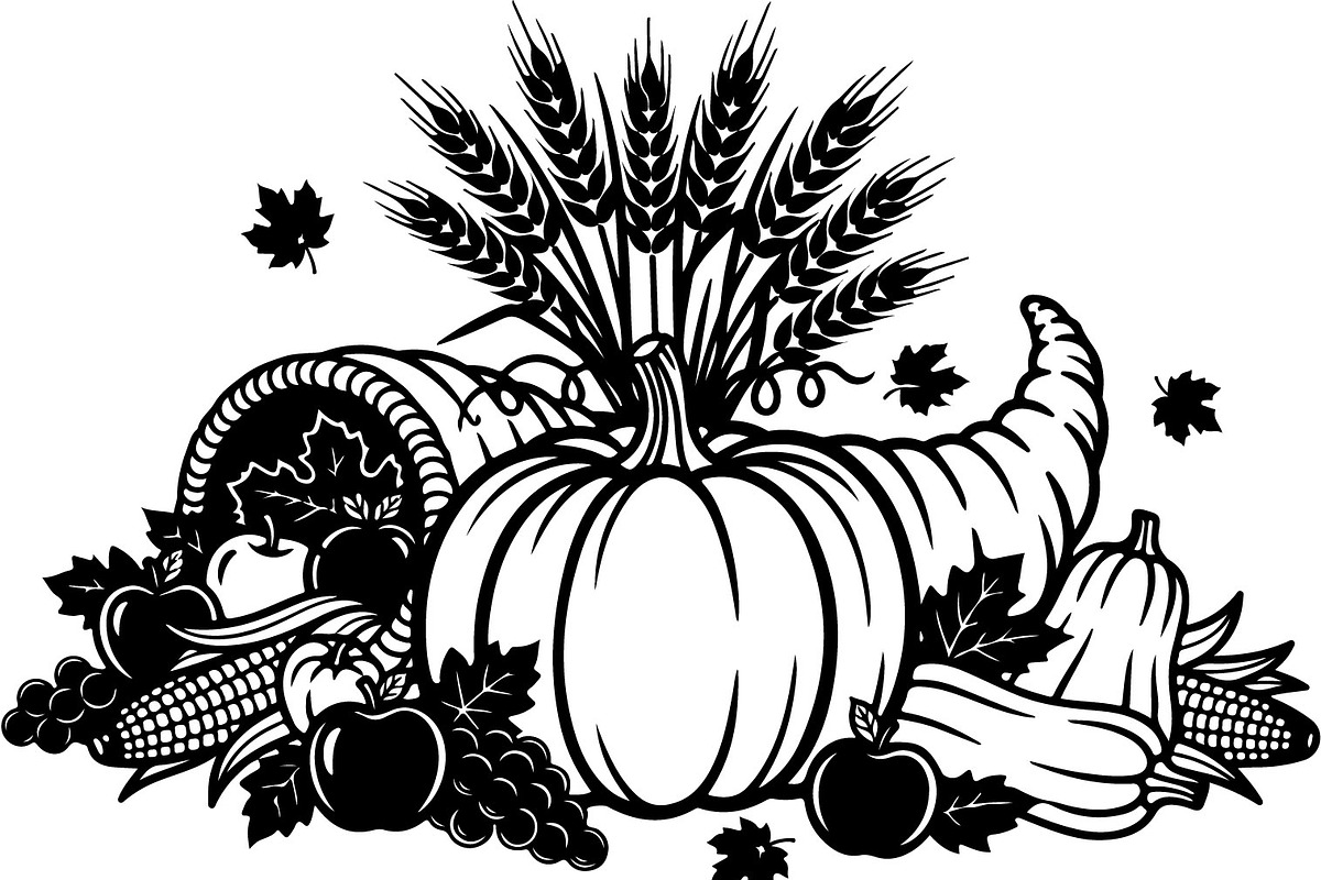 Thanksgiving Harvest SVG Bundle, an Illustration by Designs_River (Photo 37 of 48)
