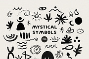 Mystical Symbols — Hand-Drawn Icons, a Decorative Illustration by Lana Elanor (Thumbnail 6 of 9)