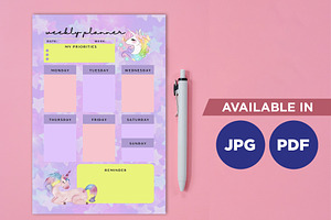 Unicorn Planner