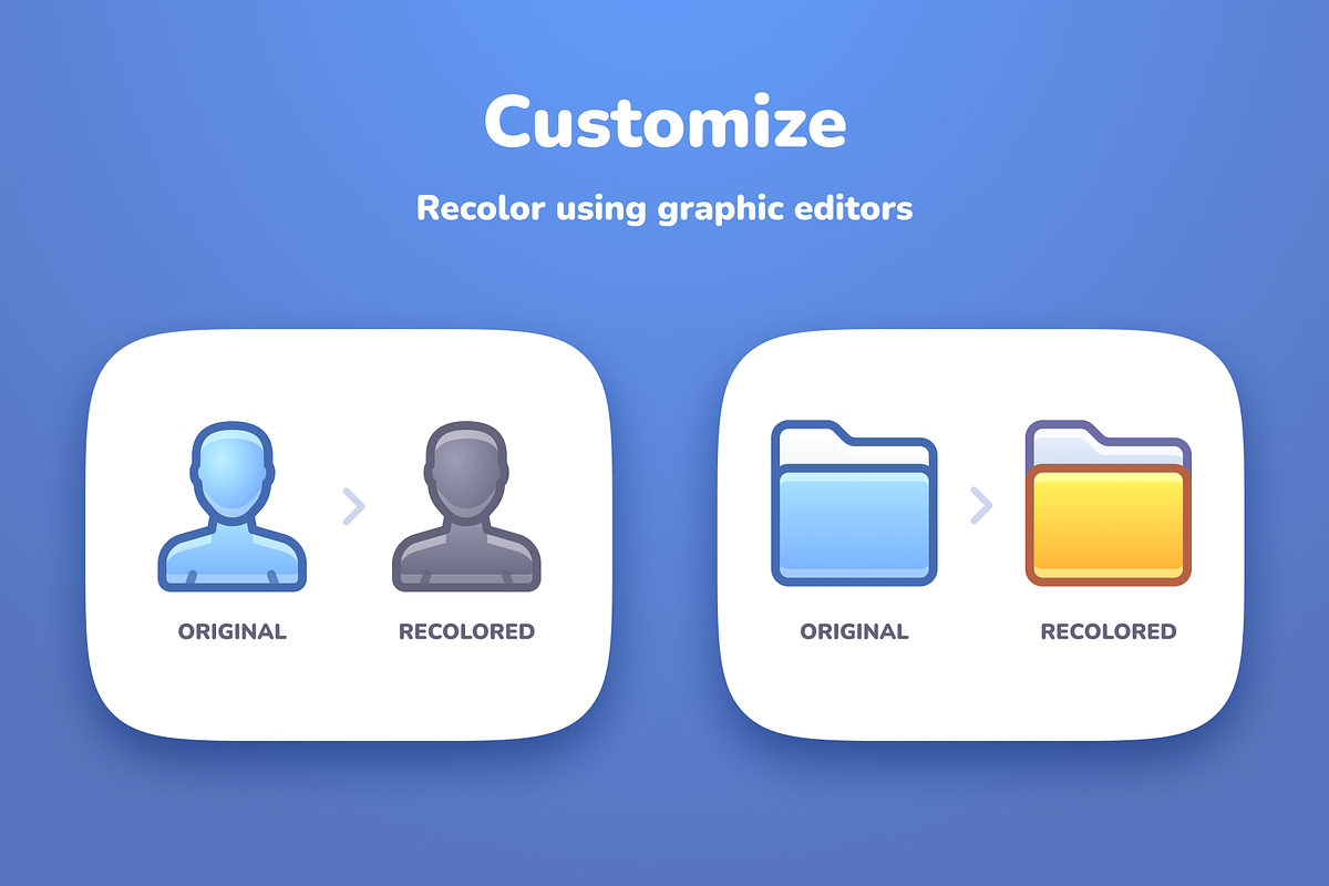 2100+ Infinity Blue icons, a Duotone Icon by Icojam store (Photo 4 of 12)