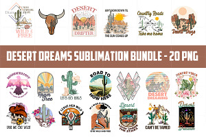 Desert Dreams Sublimation Bundle