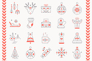 Ancient Christmas: Design Collection, an Illustration by Lumitar (Thumbnail 2 of 8)