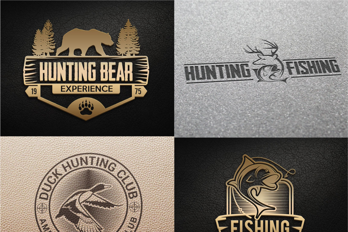 Hunting Vintage Badges and Logos, a Branding & Logo Template by shazi (Photo 7 of 7)