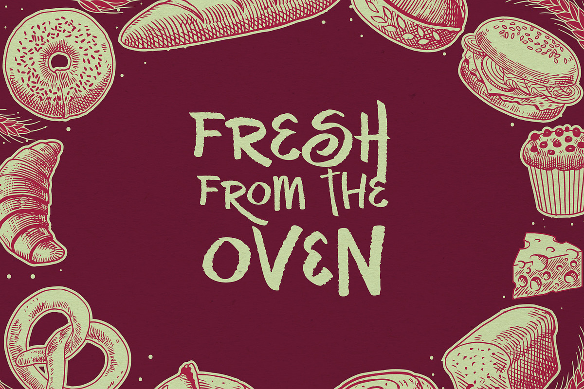 Mugi Mugi Handwritten Font, a Handwritten Font by bazzier_graphik (Photo 5 of 11)