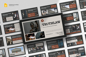 Law Firm Google Slides Template, a Presentation Template by fluffstudio