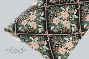 Christmas Botanical Grid Pattern, a Pattern Graphic by SirenaArt (Thumbnail 19 of 20)