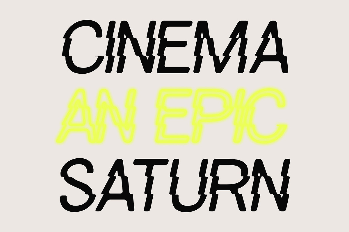 Galdien Rippled, a Sans Serif Font by Craft Supply Co. (Photo 4 of 8)