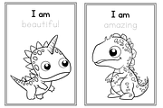 250+ Dinosaur Coloring Pages, an Education Illustration by ThePhoton (Thumbnail 4 of 9)