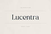 Lucentra – Refined Serif Font, a Serif Font by Only Fonts (Thumbnail 1 of 11)