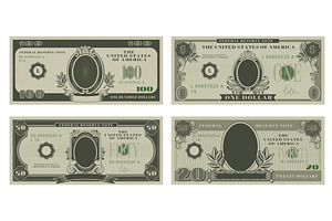 Money template. Ornate symbols for, a Graphic by Onyx