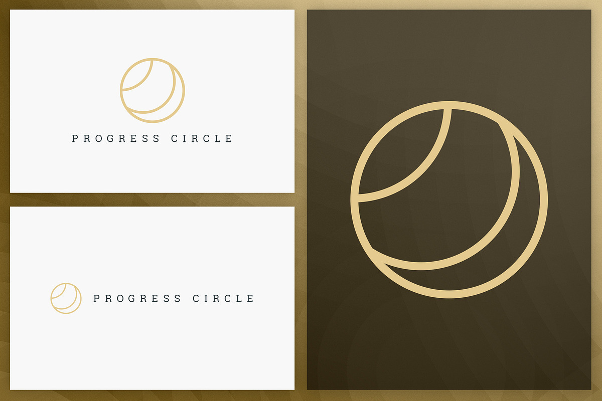 20 Circle geometric logos - outline, a Branding & Logo Template by VP Fonts (Photo 13 of 21)