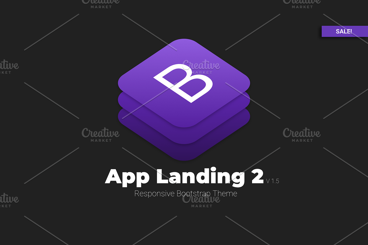 APP Landing 2 - Bootstrap Theme, a Bootstrap Template by AleksandarUrosevic