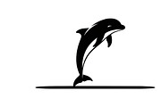 dolphin jumping silhouettes, an Illustration by Amazin_art (Thumbnail 25 of 31)