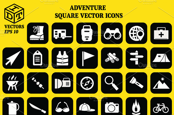 Adventure Icons
