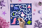 Activities for Kids Big Collection, an Animal Illustration by Gulnara Sabirova (Thumbnail 10 of 15)