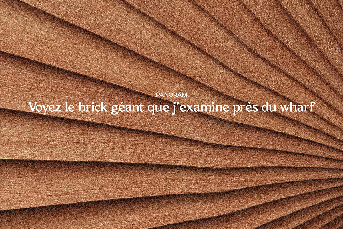El Pacre Display Font, a Serif Font by Hishand Studio (Photo 10 of 10)