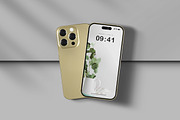Screen Iphone pro mockup, an iPhone Mockup by Artlogs (Thumbnail 1 of 3)