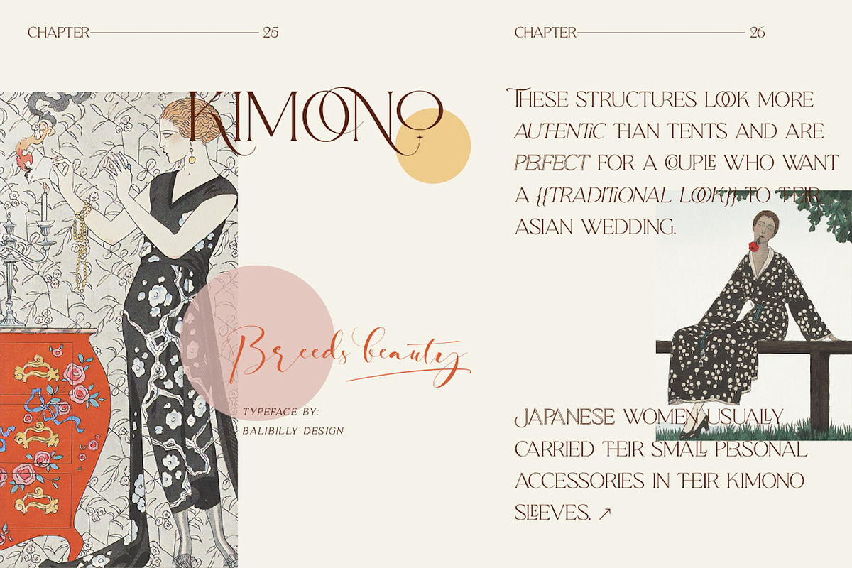 Qene-G - Duo Serif & Signature, a Serif Font by Balibilly Design (Photo 2 of 15)