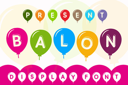 BALON, a Symbol Font by Infinity art Studio