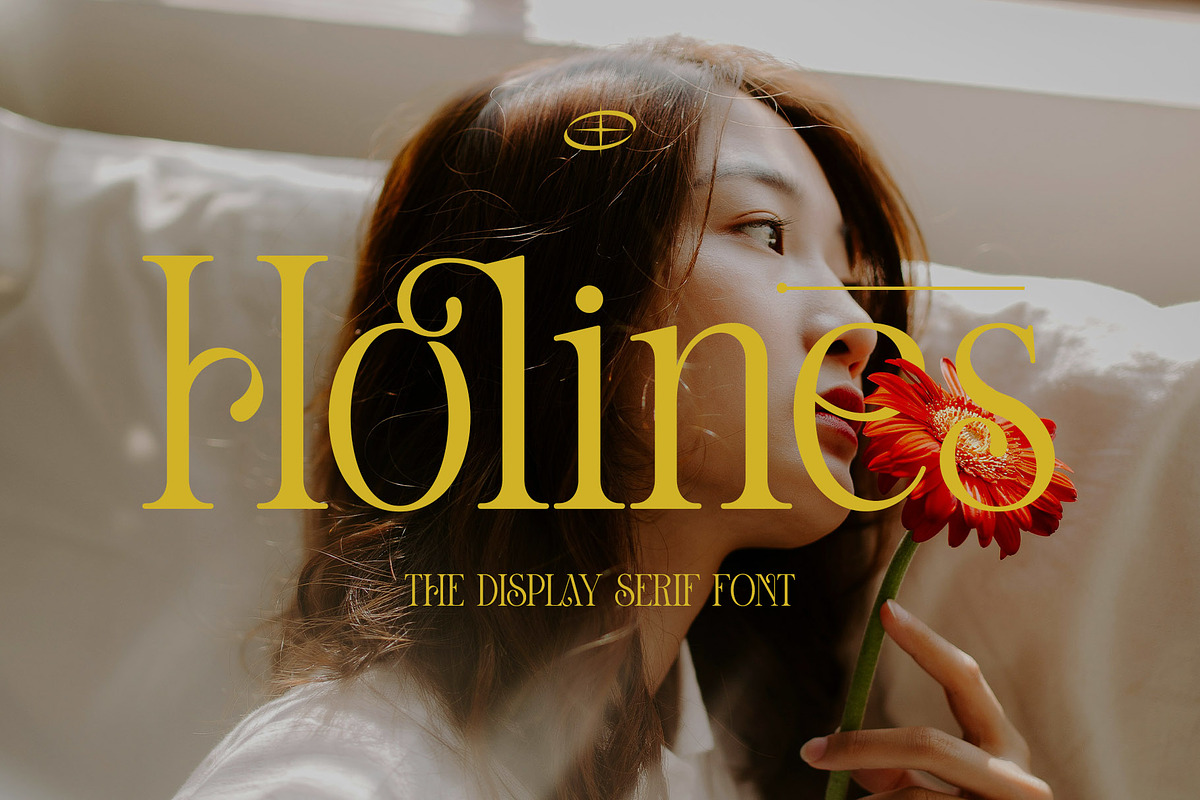 Holines Display Serif Typeface, a Serif Font by Alfinart (Photo 1 of 10)