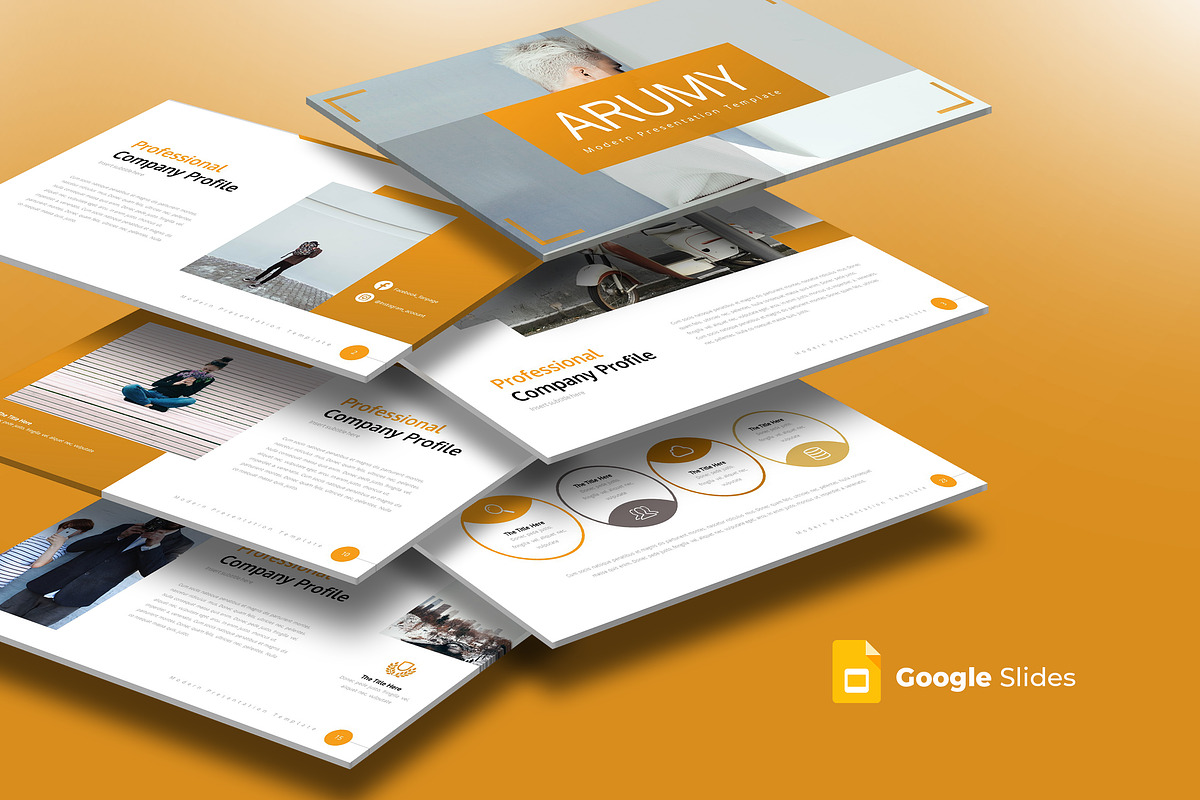 Arumy - Google Slide Template, a Presentation Template by AQR Studio