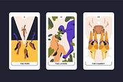 Tarot cards set. Major arcana deck, an Illustration by Good Studio (Thumbnail 6 of 9)
