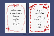 Whimsical Handdrawn Wine Party SVG,, an Object Graphic by Tanondesign (Thumbnail 2 of 3)