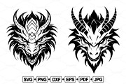 Vector of dragon head design., an Animal Illustration by yod67 (Thumbnail 1 of 8)
